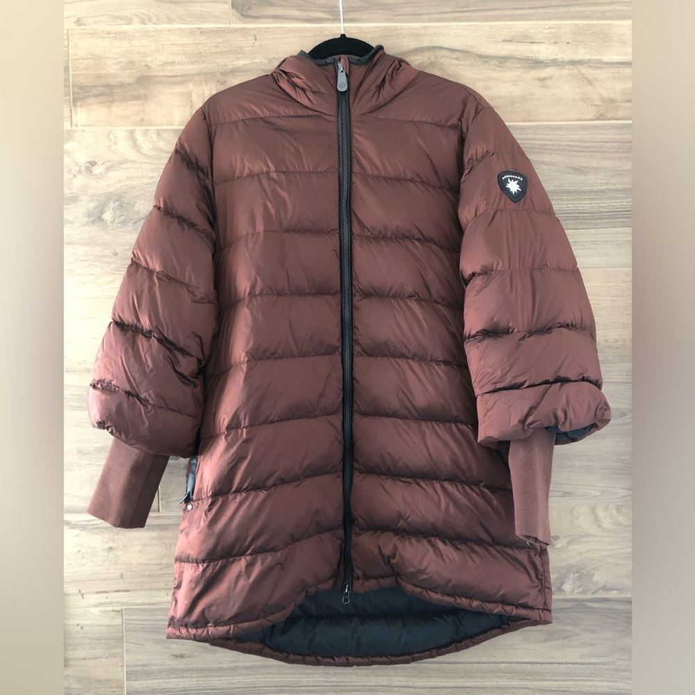 Alp N Rock Brown Down Puffer Jacket size L